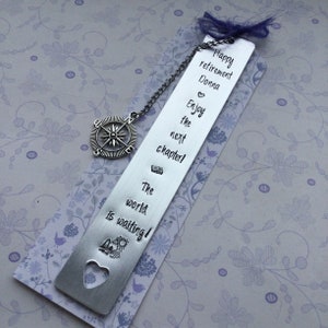 Retirement Bookmark Gift