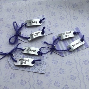 Bridesmaid Trainer Tags