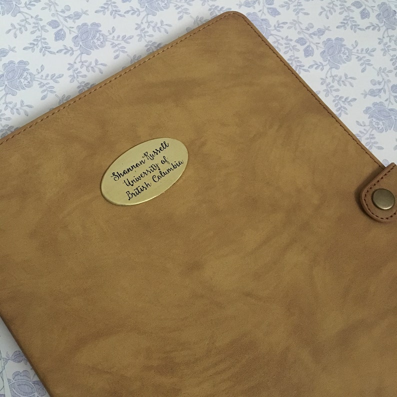 Personalised Hardback Faux Leather Notebook Personalised Etsy UK