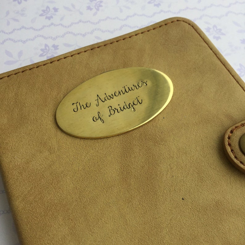 Personalised Hardback Faux Leather Notebook Personalised Etsy UK