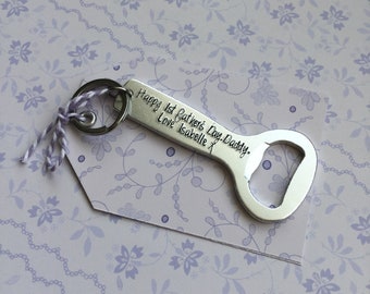 Father's Day Bottle Opener Keyring