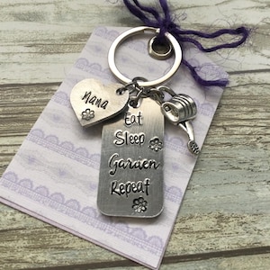 Essen Sie Schlaf-Wiederholung Schlüsselanhänger