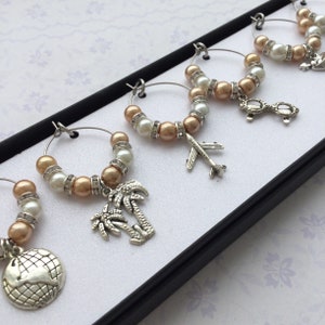 Travel Wine Glass Charms