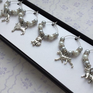 Dog Wine Glass Charms