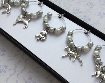 Dog Wine Glass Charms