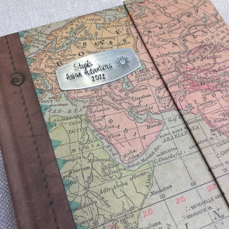 Personalised Travel Journal Etsy