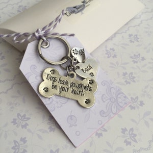 Dog Bone Keyring image 2