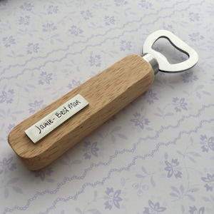 Personalised Wooden Bottle Opener