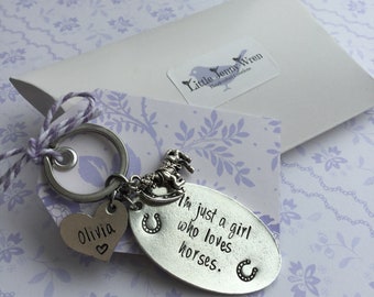 Horse Lover's Keyring