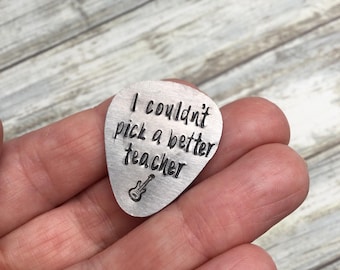 Music Teacher Guitar Pick