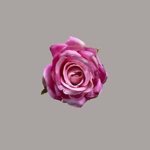 Barrette à cheveux/corsage rose vif rose