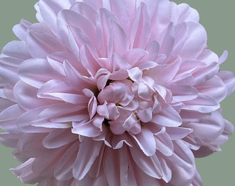 Pale Pink Dahlia hair clip/corsage