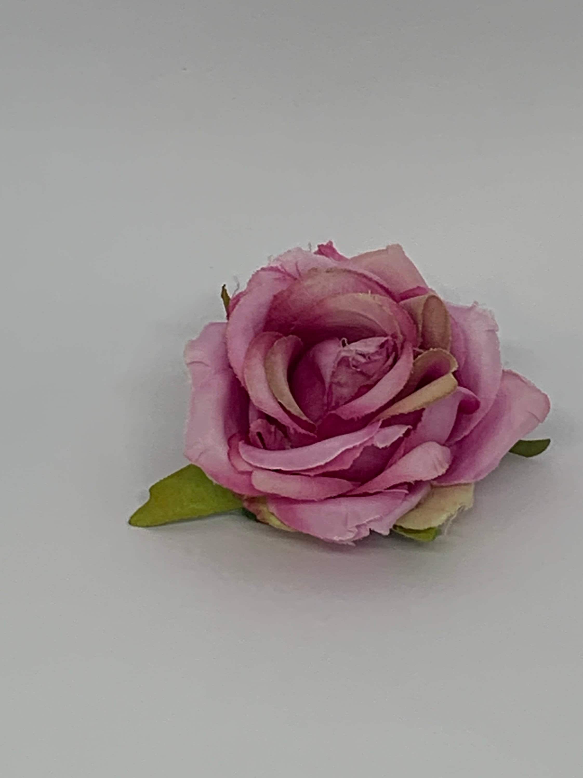 Rose Hair Clip Etsy
