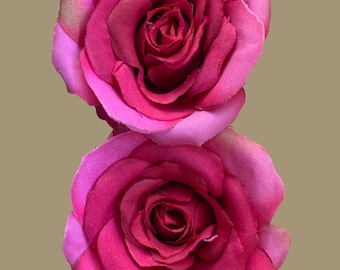 Rose hair clip