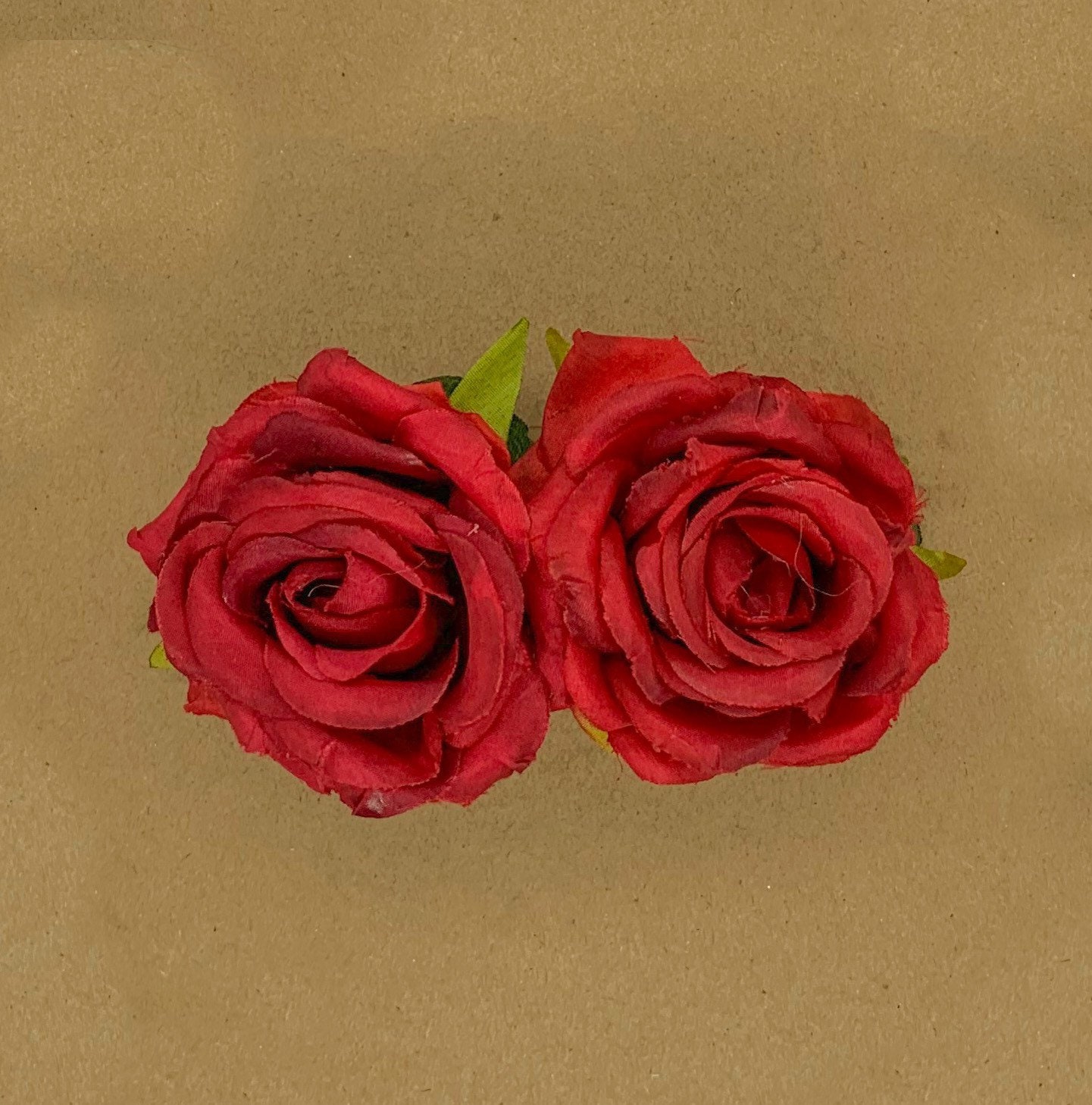 Red Rose Hair Clip