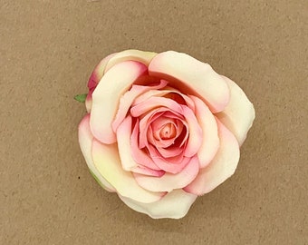 Pink silk garden rose