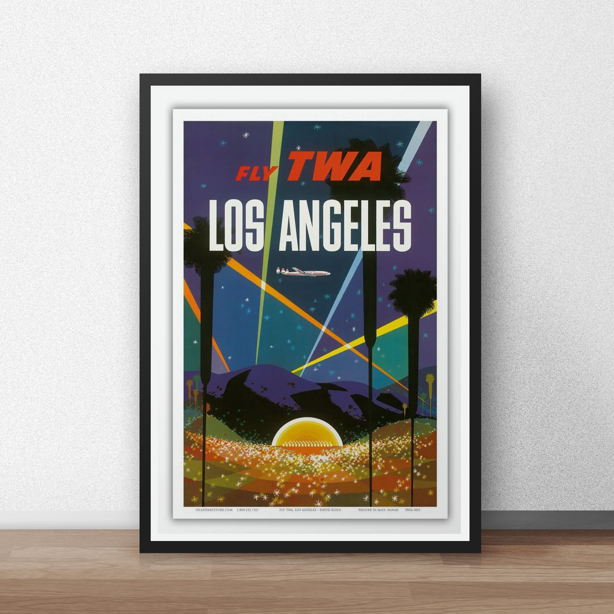 Los Angeles Vintage Poster / Los Angeles Poster / Los Angeles Etsy UK