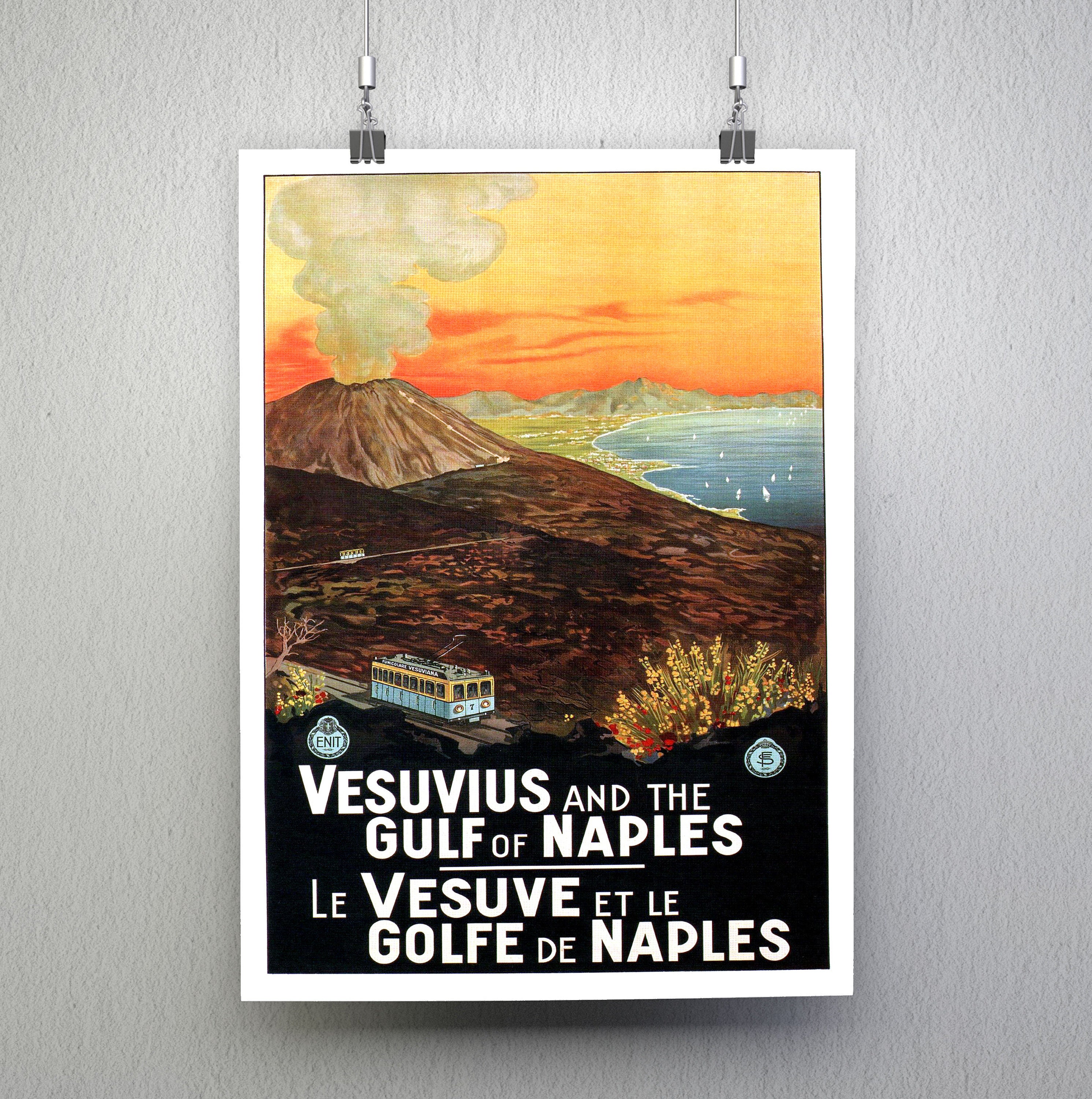 Naples Poster / Naples Print / Naples Art / Naples Travel / Etsy UK