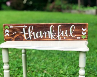 Thankful sign