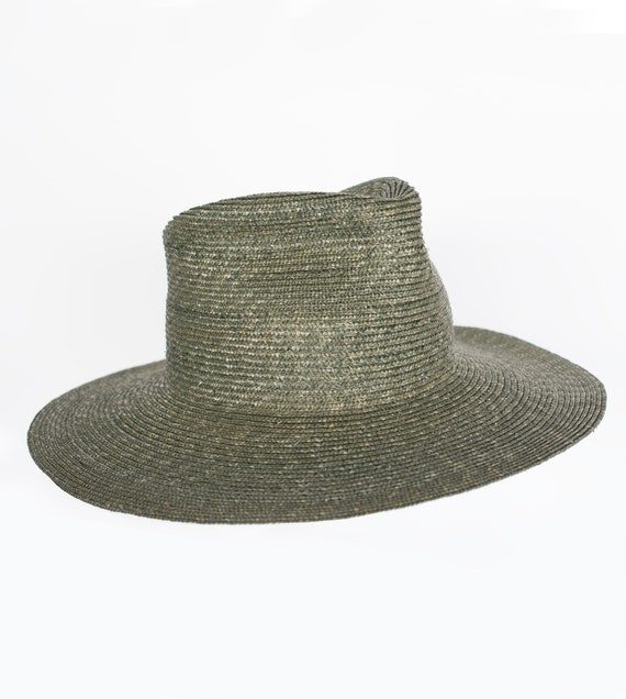 Natural Straw and Green Sequin Fedora Hat 3819 – Sequin Fedora Hat – WESTERN F.A.S.H.I.O.N main image 2