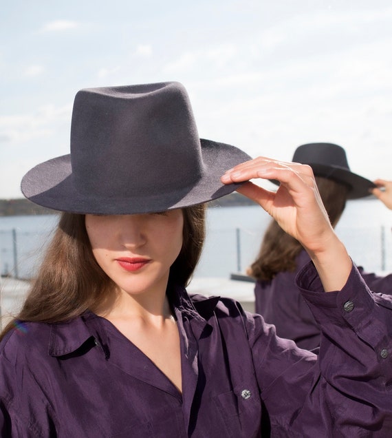 FEDORA MINIMALIST HAT Rowan Wide Brim Fedora | Women main image 2