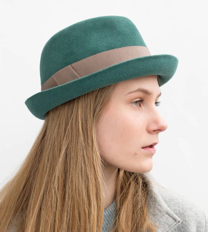 designer trilby hats