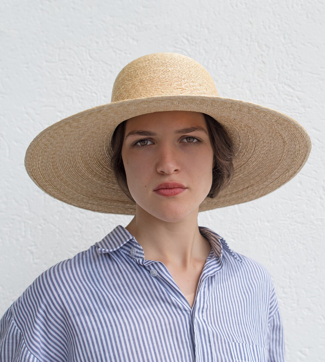 Fedora Women's Hat,summer Straw Hat, Sun Hat, Millinery, Stylish