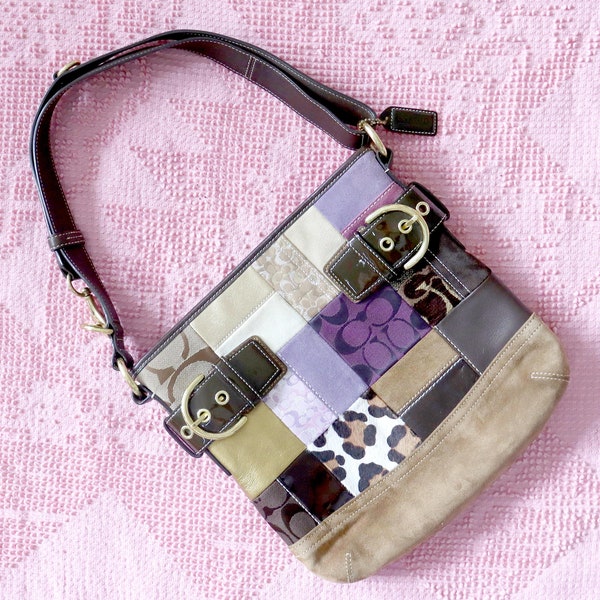 Coach Vintage Crossbody Bag Etsy