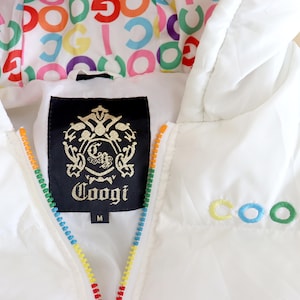 Vintage Coogi Australia Puffer Vest Jacket Sz M Etsy