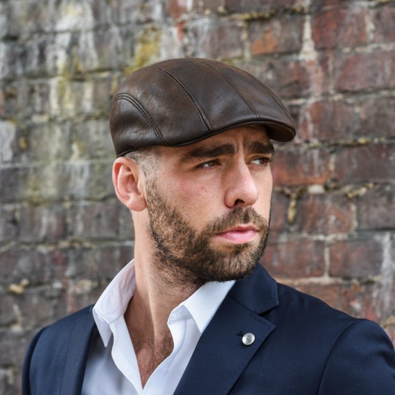 Double Wearing Style Men Hats Berets British Western Style Ivy Cap