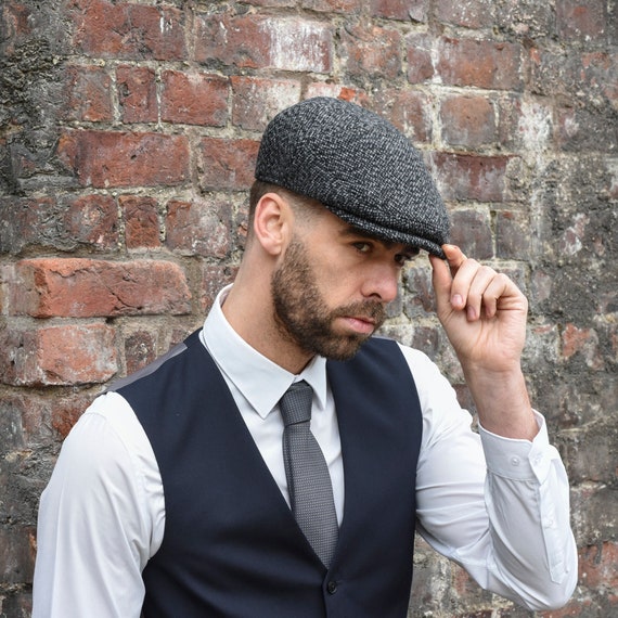 Mens Newsboy Cap, 100% Italian Wool Flat Cap, Scally Caps, Mens Ivy Hat, Mens  Caps, Gatsby Hat, Newsboy Hat for Men -  Canada