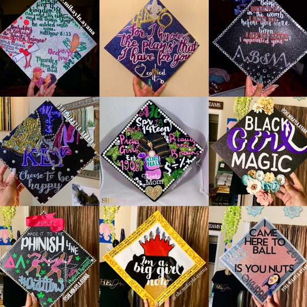 Personalized Graduation Caps