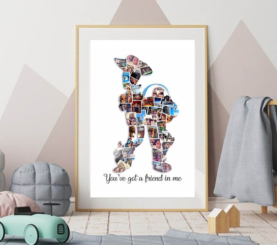 Toy Story/photo Collage/woody/buzz Lightyear/disney World Etsy UK
