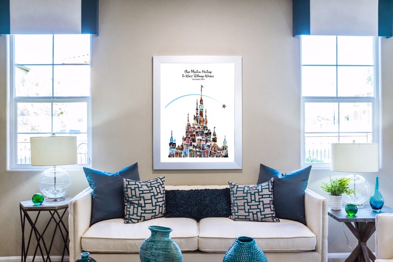 Enchanted Castle Photo CollageChristmas GiftideasDisney WorldCollageDisney CastleDisney Memory MakerScrapbookingBirthday Giftxmas