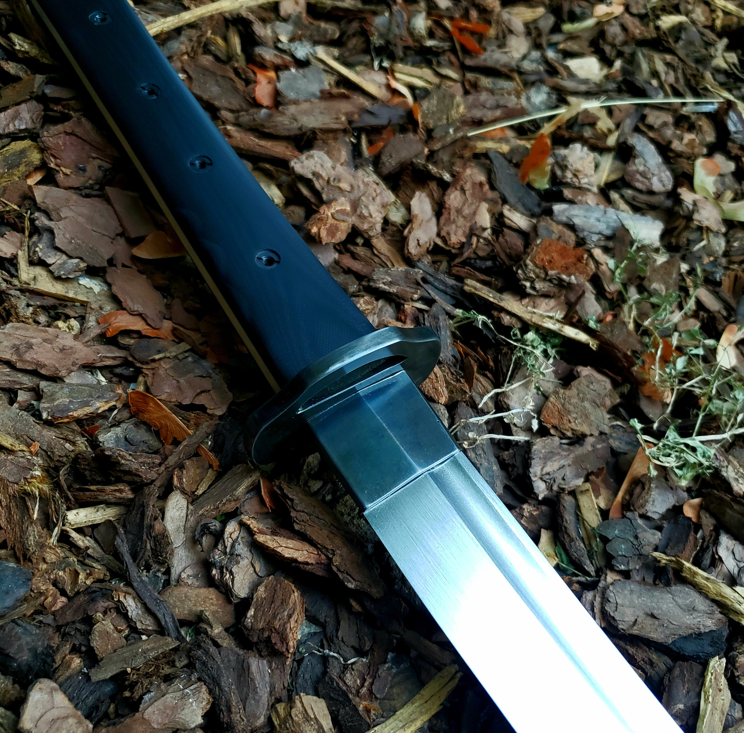 Custom CPM3V Katana Handmade With Fuller and Customer Choice of