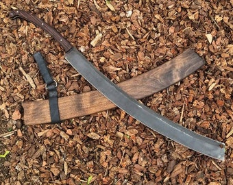 Handmade Custom 5160 Brute De Forge Chopper Cleaver Sword - 8 to 10 Week Lead Time