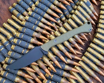 Handmade Tactical Knife in CPM Magnacut with G10 Scales - No Lead Time - Available to Ship