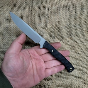 Handmade Bird and Trout Knife in CPM Magnacut with G10 Scales - Made to Order - 8 to 10 Week Lead Time