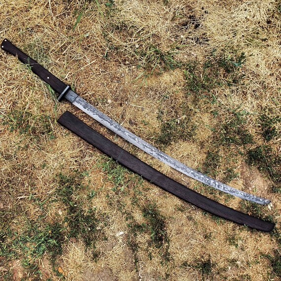 Hand Forged Katana Style Sword in W2 Tool Steel - 8 to 10 Week Lead Time