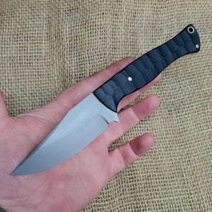 Handmade Hunting, Skinning, Bushcraft Knife in CPM Magnacut with G10 Scales - Made to Order - 8 to 10 Week Lead Time