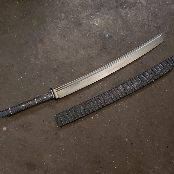 Handmade Custom Full Tang CPM3V Wakizashi Chopper - 8 to 10 Week Lead Time