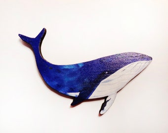 WHALE BROOCH