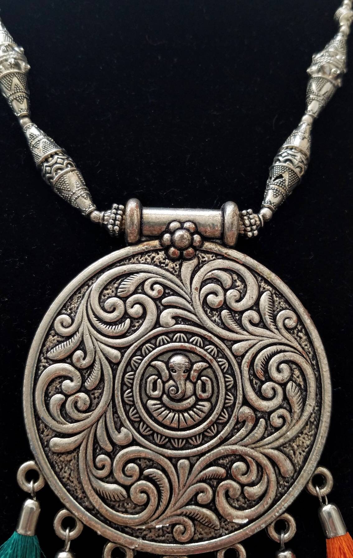 Indian jewelry, Indian pendant, Lord Ganesh pendant, Ganesha pendant