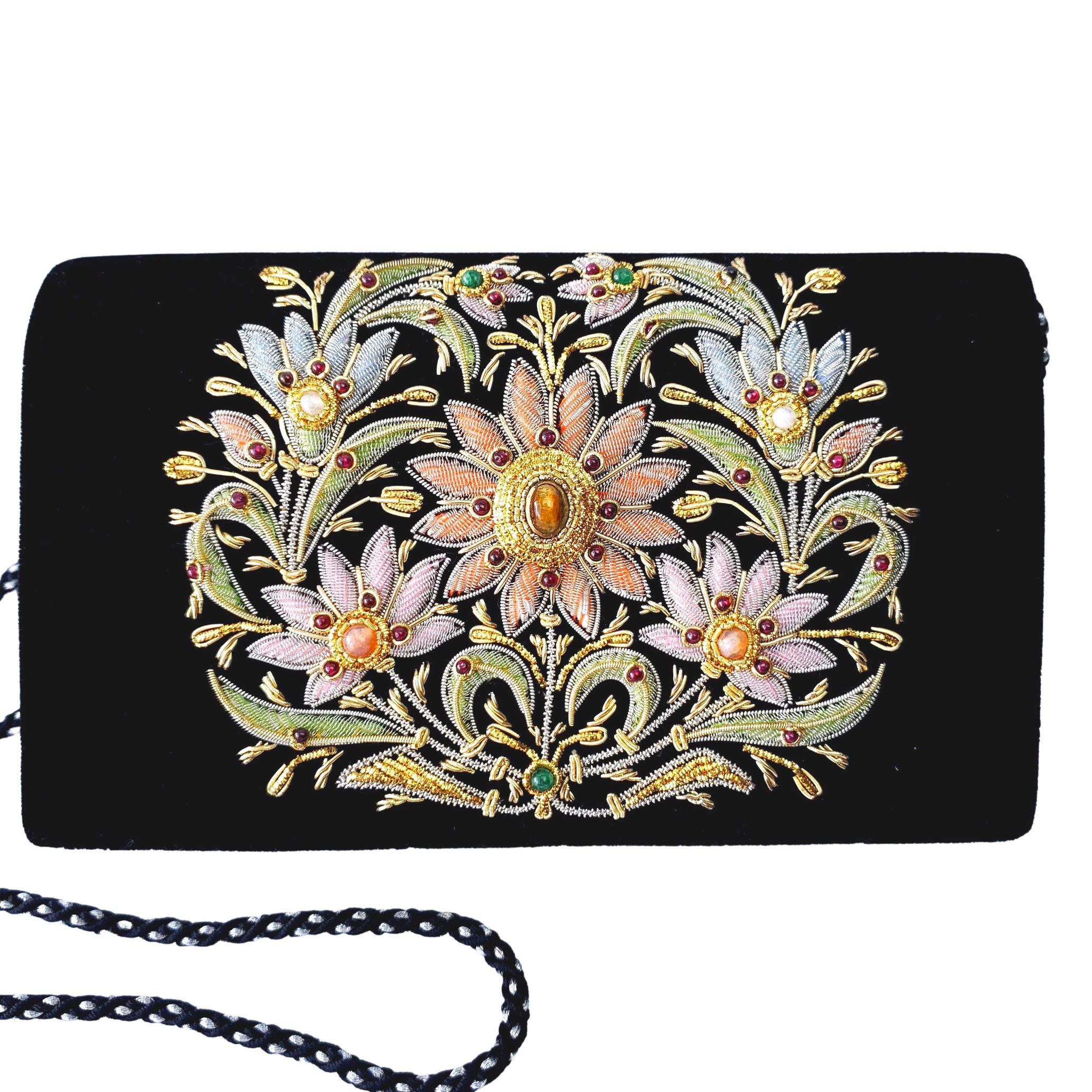 Embroidered Women Handbags Flower Embroidery Ethnic Shoulder Bags Hmong  Tote Purse : Clothing, Shoes & Jewelry - Amazon.com