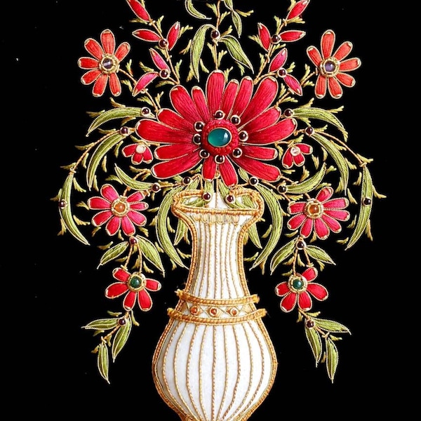 Embroidered Art Etsy