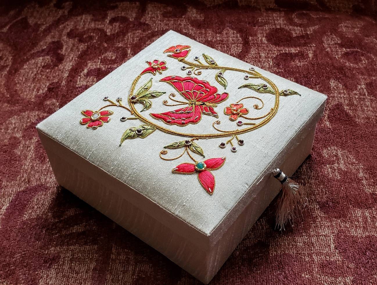 orange ring box