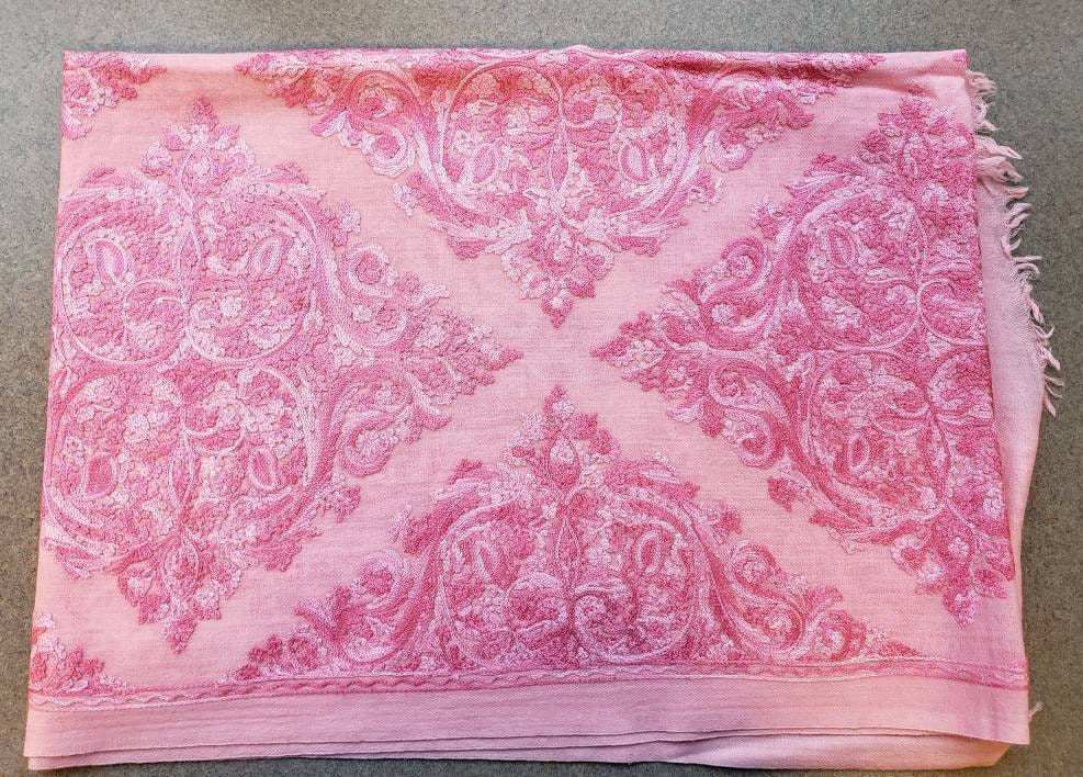 Pink wedding shawl, bridesmaid shawl, wedding guest shawl, pink wool shawl, gifts for her