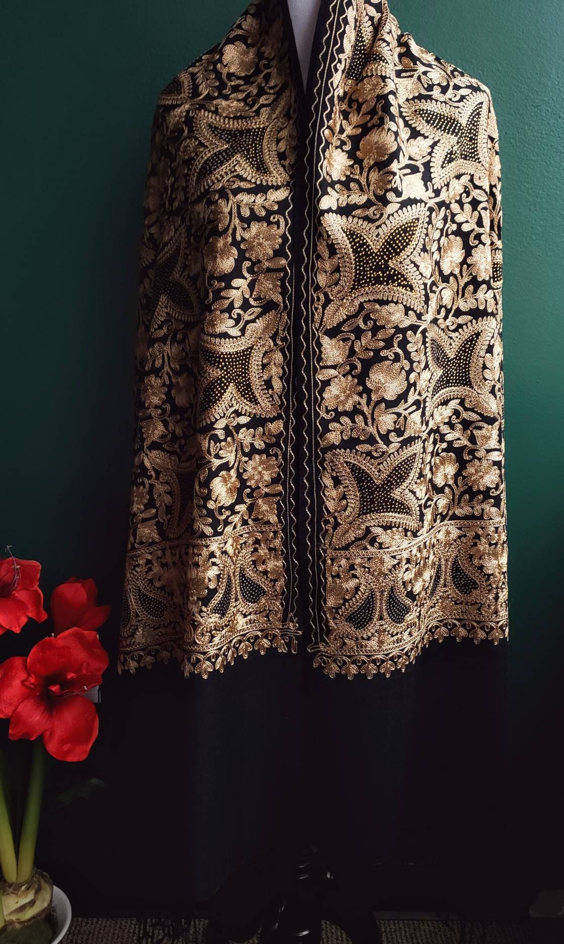 jeweled shawl