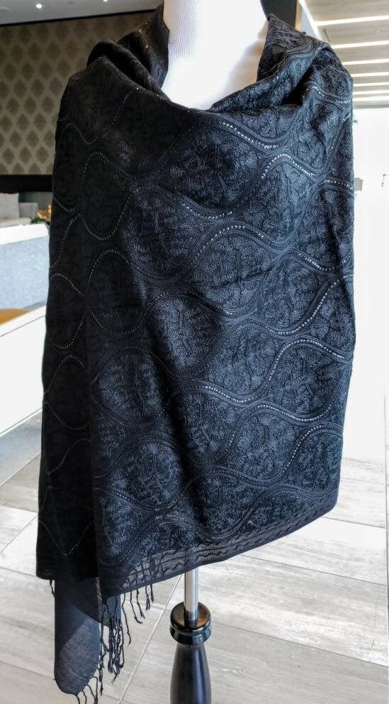 halter dress with shawl