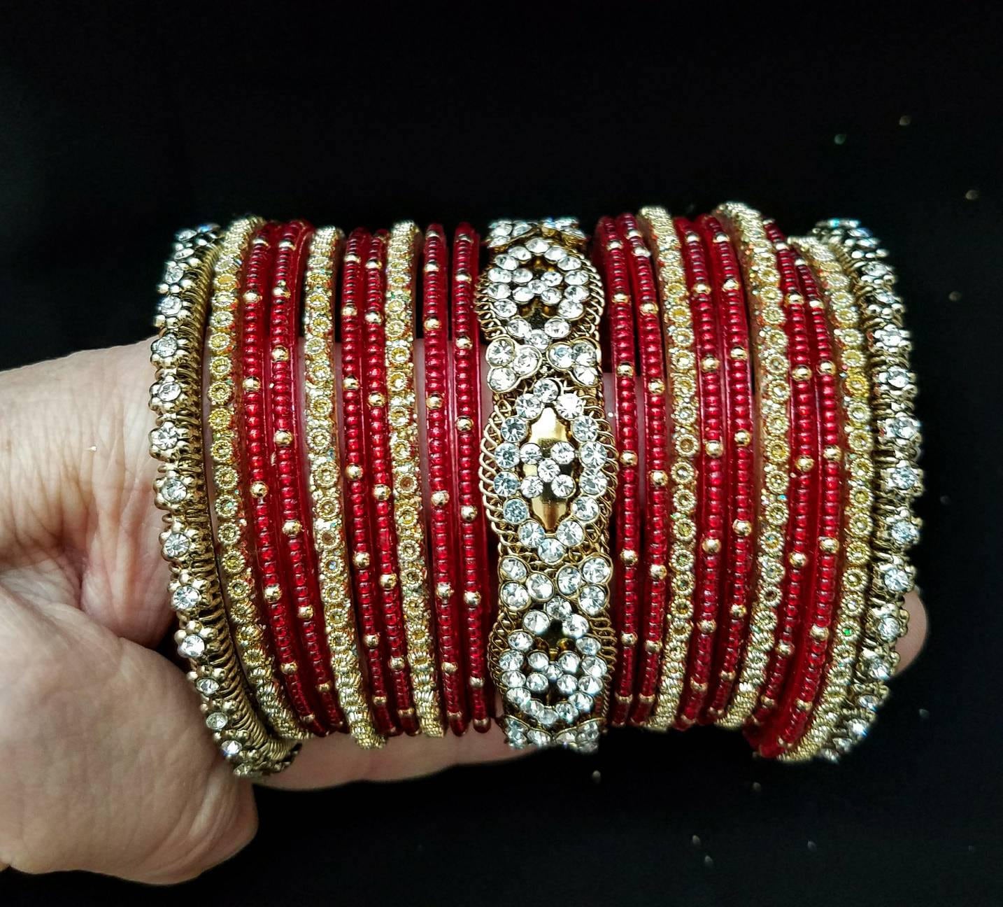 Kundan Indian Bracelet Jewelry Bollywood Bangle – Indeasiasrijan